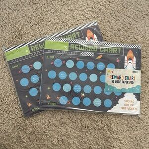 Reward chart Paper Pad - bundle of 2 NEW